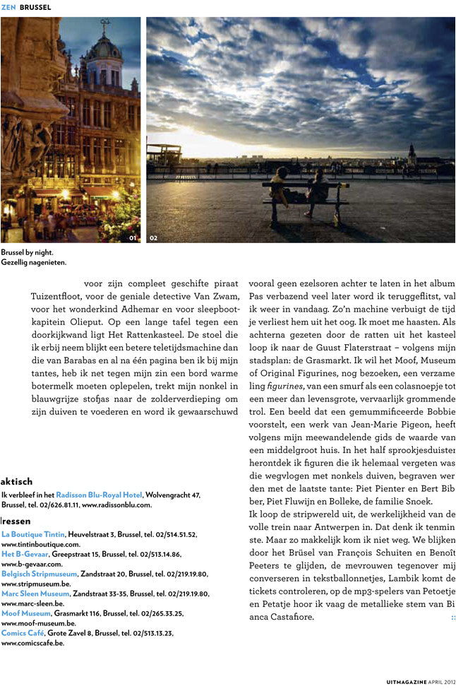 Comics in Brussels, by Alberto Mateo, Fine Art Photographer.