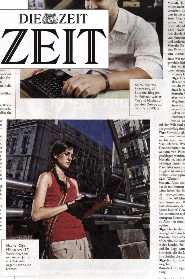Editorial Portrait for Die Zeit, by Alberto Mateo.