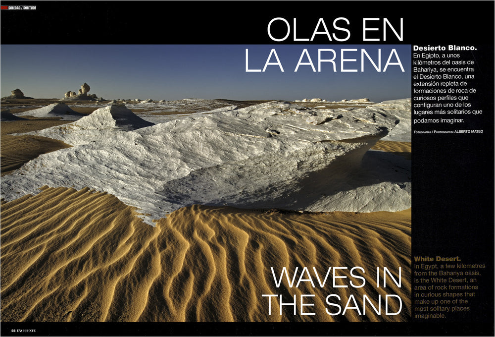 White Desert for Ronda Iberia. | Alberto Mateo, Fine Art Photographer.