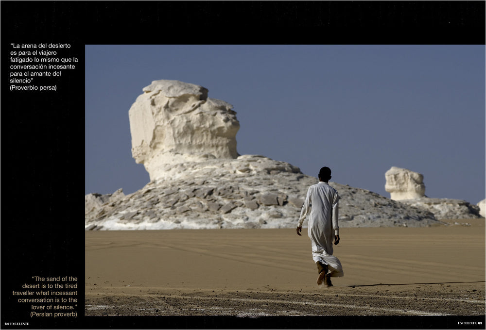 White Desert, Reportage for Ronda Iberia. by Alberto Mateo.