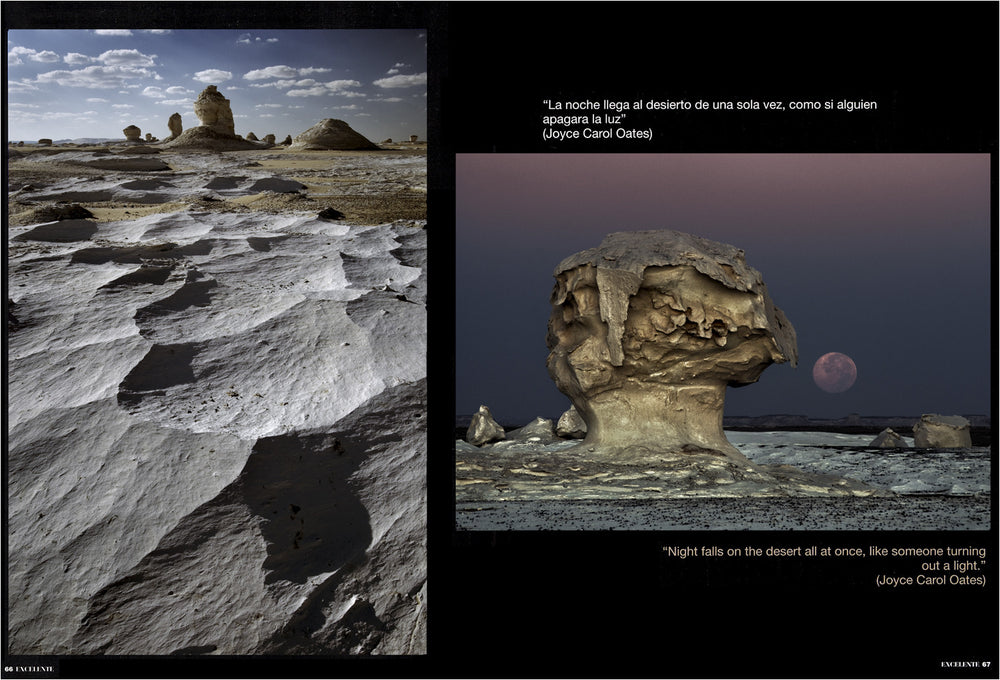 White Desert, Landscapes for Ronda Iberia, by Alberto Mateo.