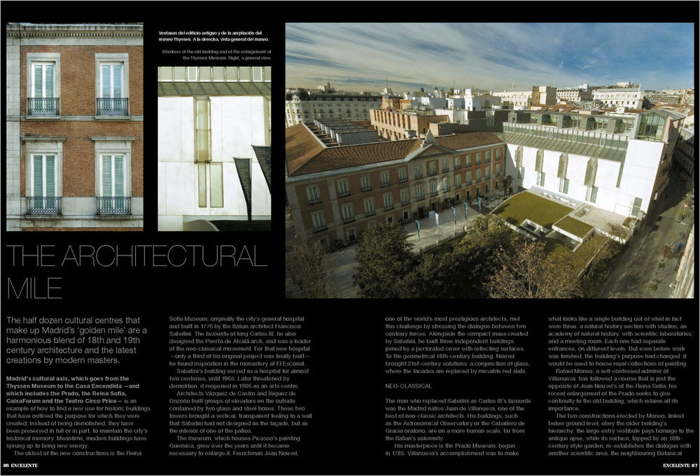 The Mile of Architecture, Reportage by Alberto Mateo.
