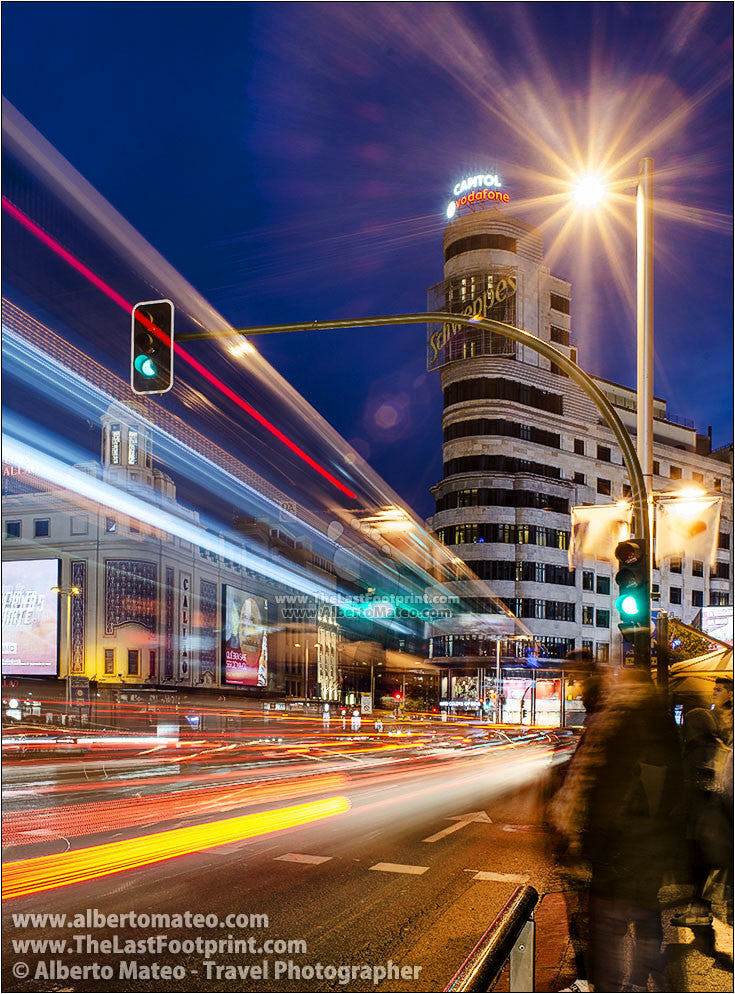 Capitol Building at dusk, Madrid, Spain. | Fine Ar Photography.