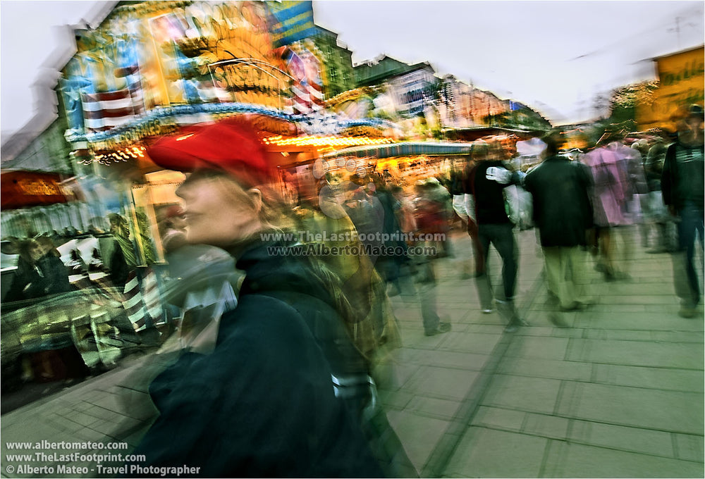 Hamburg Christmas Market. | Limited Edition Fine Art Print.