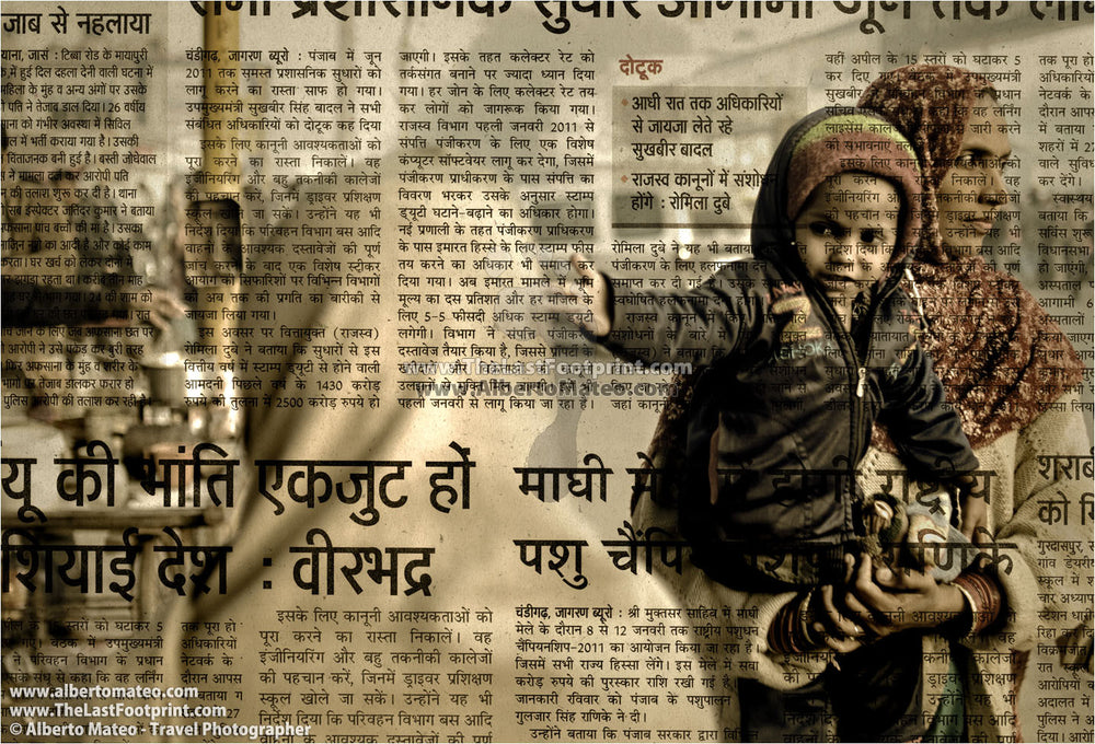 Chelmsfold Road, New Delhi, India. | By Alberto Mateo.