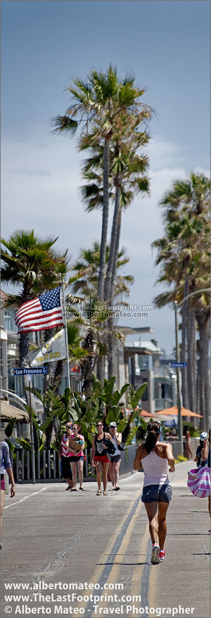 Mission Beach, San Diego, California. | Cropped for Pinterest.
