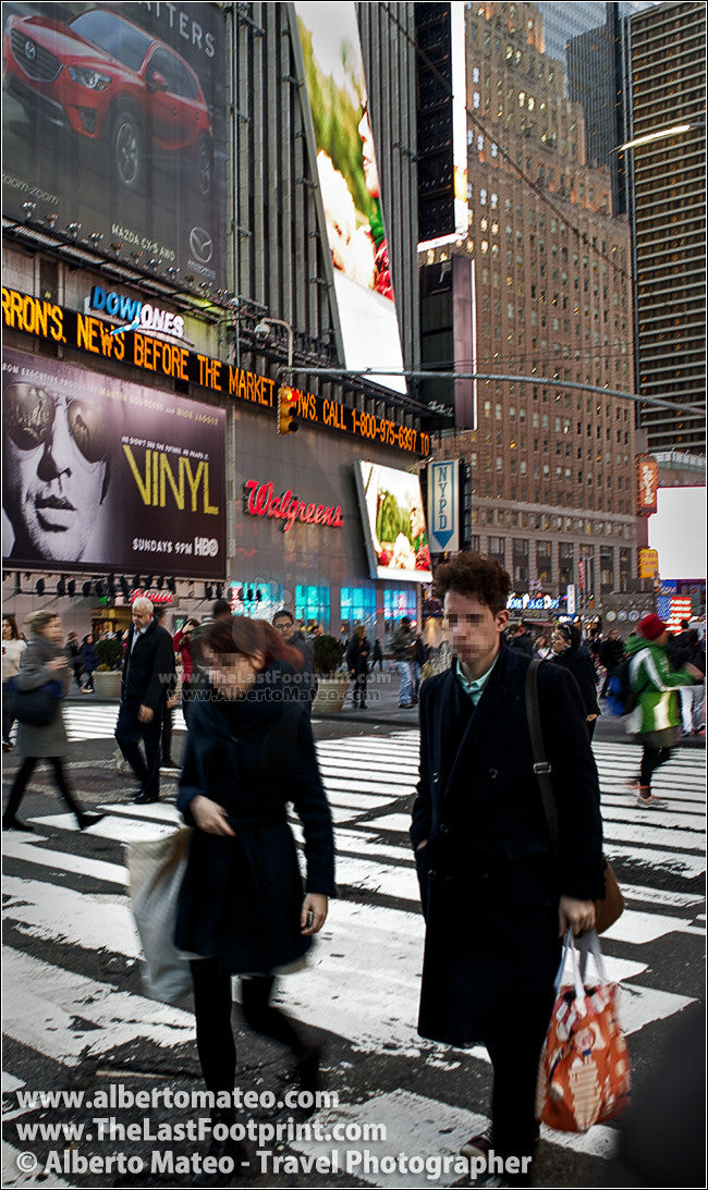 Neons in Times Square, Manhattan, New York. | Open Edition Print.