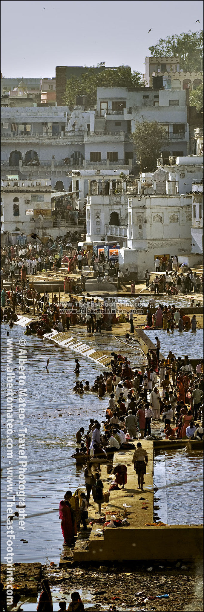 Lake of Pushkar, Pushkar, India. | Original Fine Art Print.