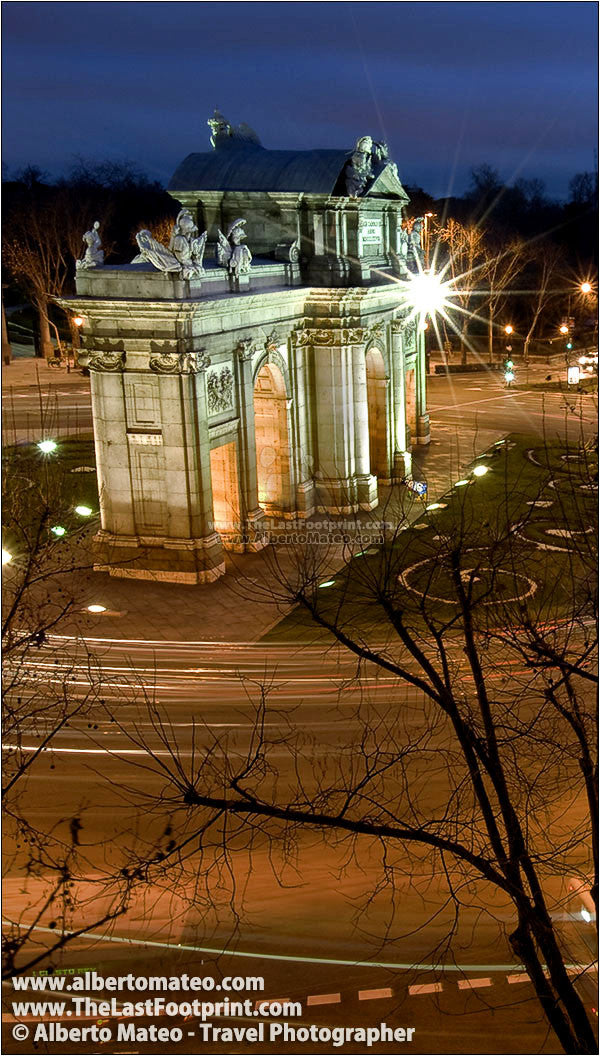 Puerta de Alcala, Madrid, Spain. | Open Edition Print.