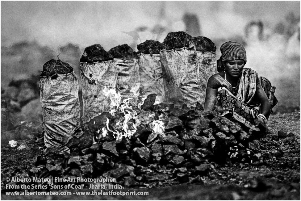 Woman and Coal Bags, Sons of Coal Series.