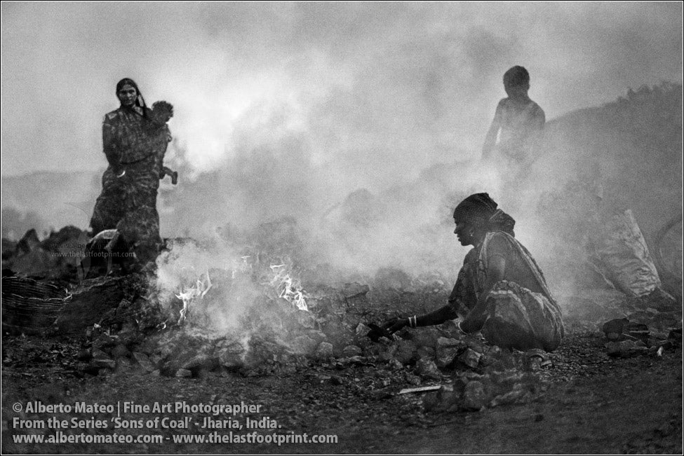 Group of Women with Children, Sons of Coal Series.