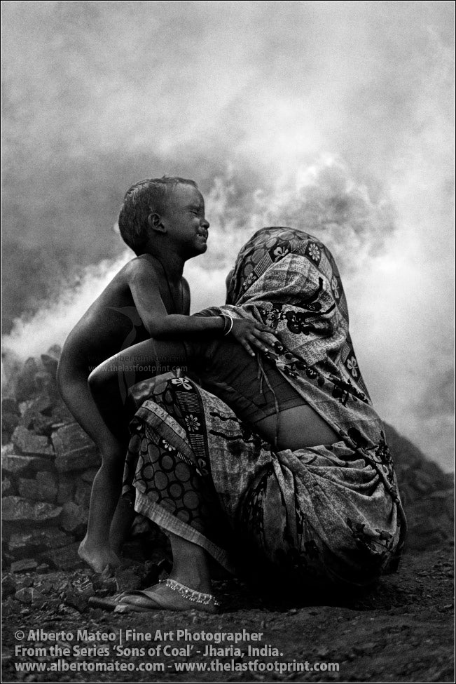 Woman with Crying Child, Sons of Coal Series.
