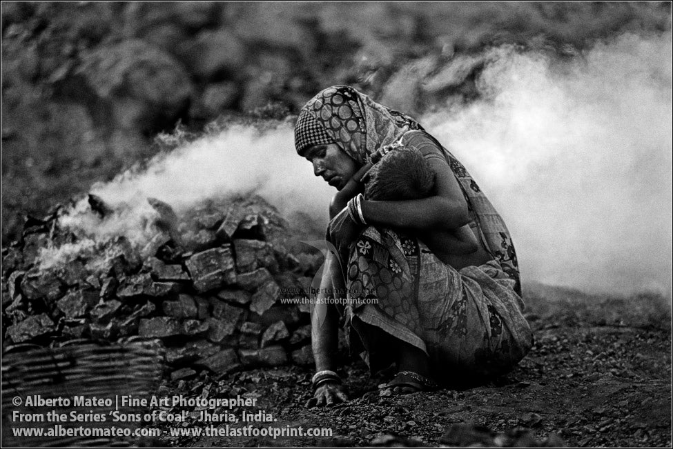 Woman with Child in her Arms, Sons of Coal Series.