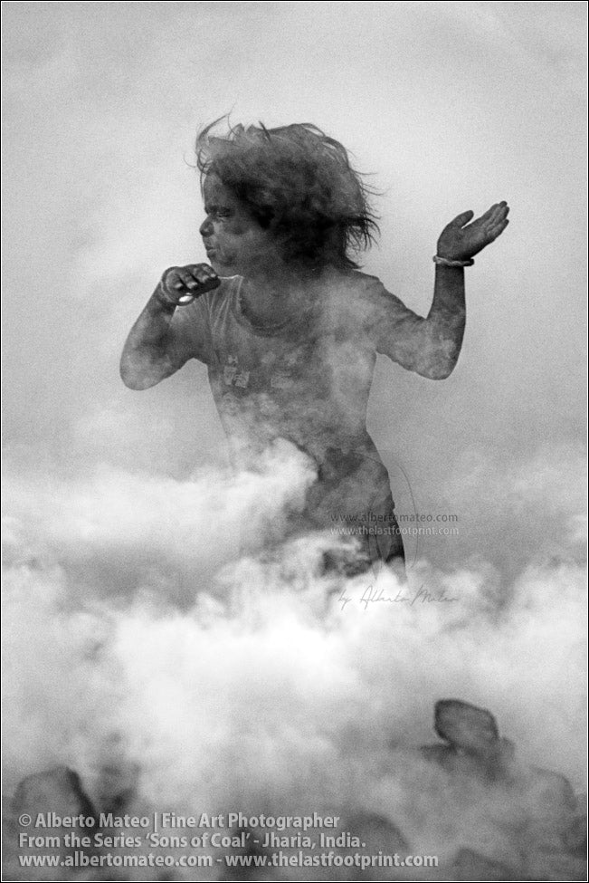 Child Dancing in Coal Smoke 4/4, Sons of Coal Series.