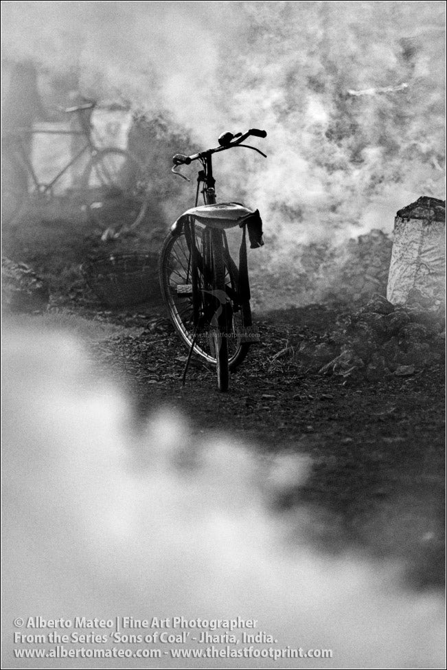 Bike in smoke, Sons of Coal Series.