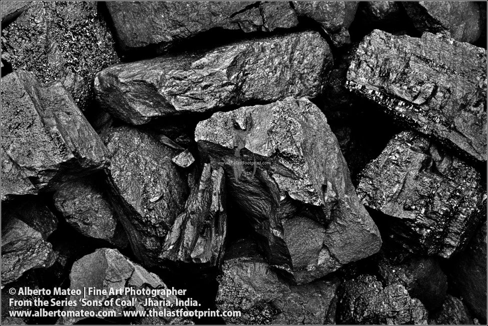 Coal Stone Detail, Sons of Coal Series.