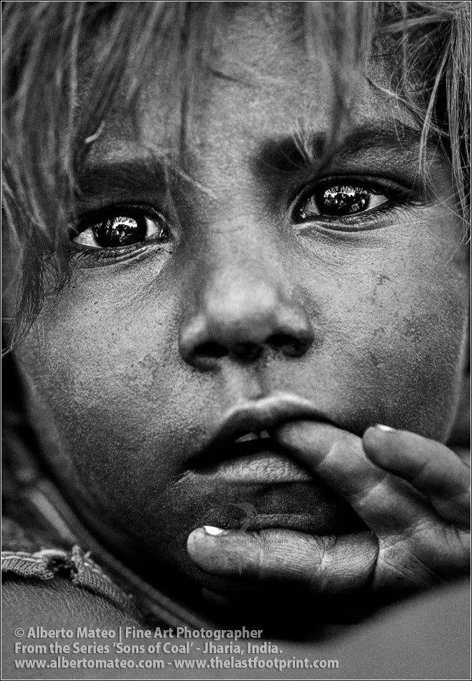 Portrait of Small Girl, Sons of Coal Series.