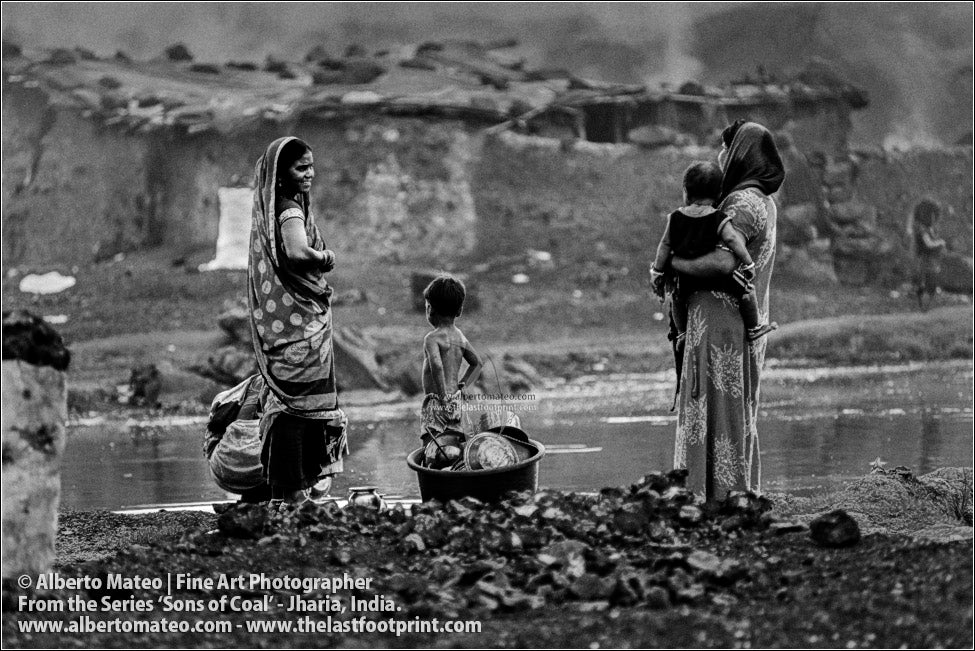 Group of Women with Children, Sons of Coal Series.
