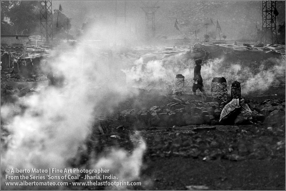Woman carrying Coal on her Head, Sons of Coal Series.