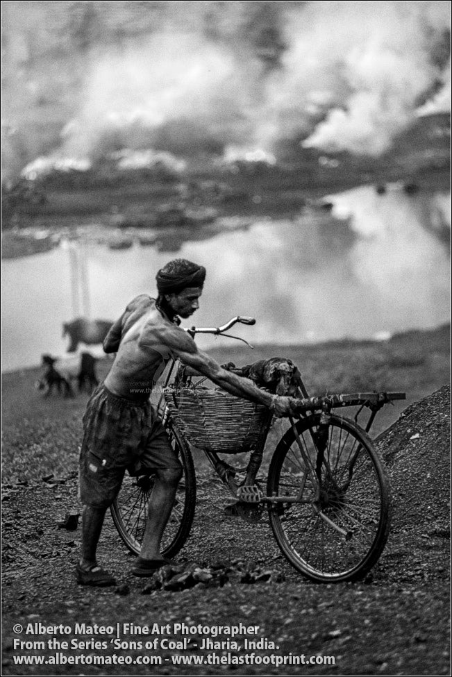 Man with Bicycle, Sons of Coal Series.