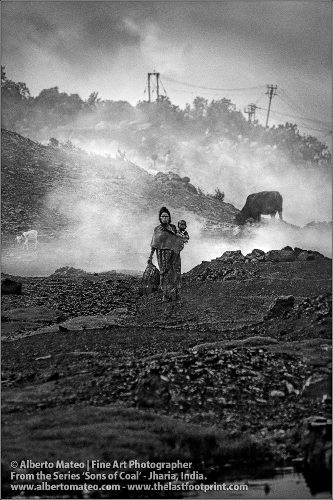 Woman with Baby in Coal Fields, Sons of Coal Series.